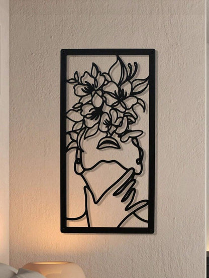 FAYEZ, DECORAZIONE INTERNIM QUADRO MODERNO. LINE ART , DECORAZIONE DA PARETE IN LEGNO