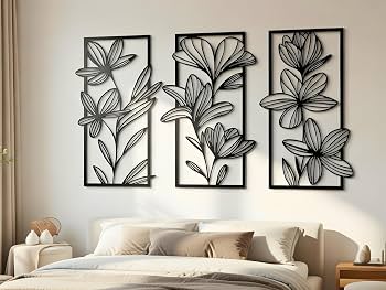 FAYEZ DECORAZIONE FIORI , QUADRO MODERNO DA INTERNI , DECORAZIONE BOHO