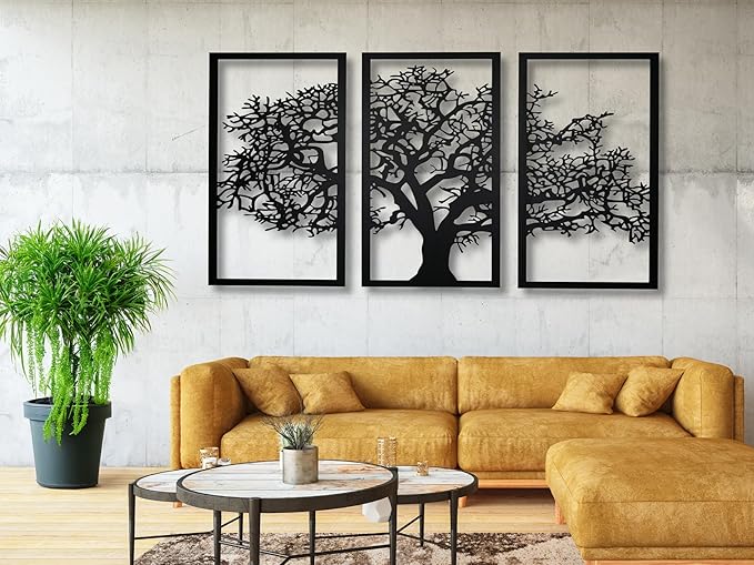 DECORAZIONE DA MURO ALBERO , DECORAZIONE MODERNA PER SALOTTO E CAMERA