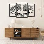 QUADRO DA PARETE LEGNO ALBERO DELLA VITA
