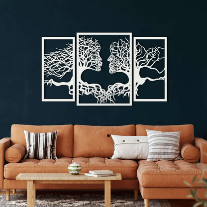 QUADRO DA PARETE LEGNO ALBERO DELLA VITA