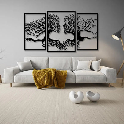 QUADRO DA PARETE LEGNO ALBERO DELLA VITA