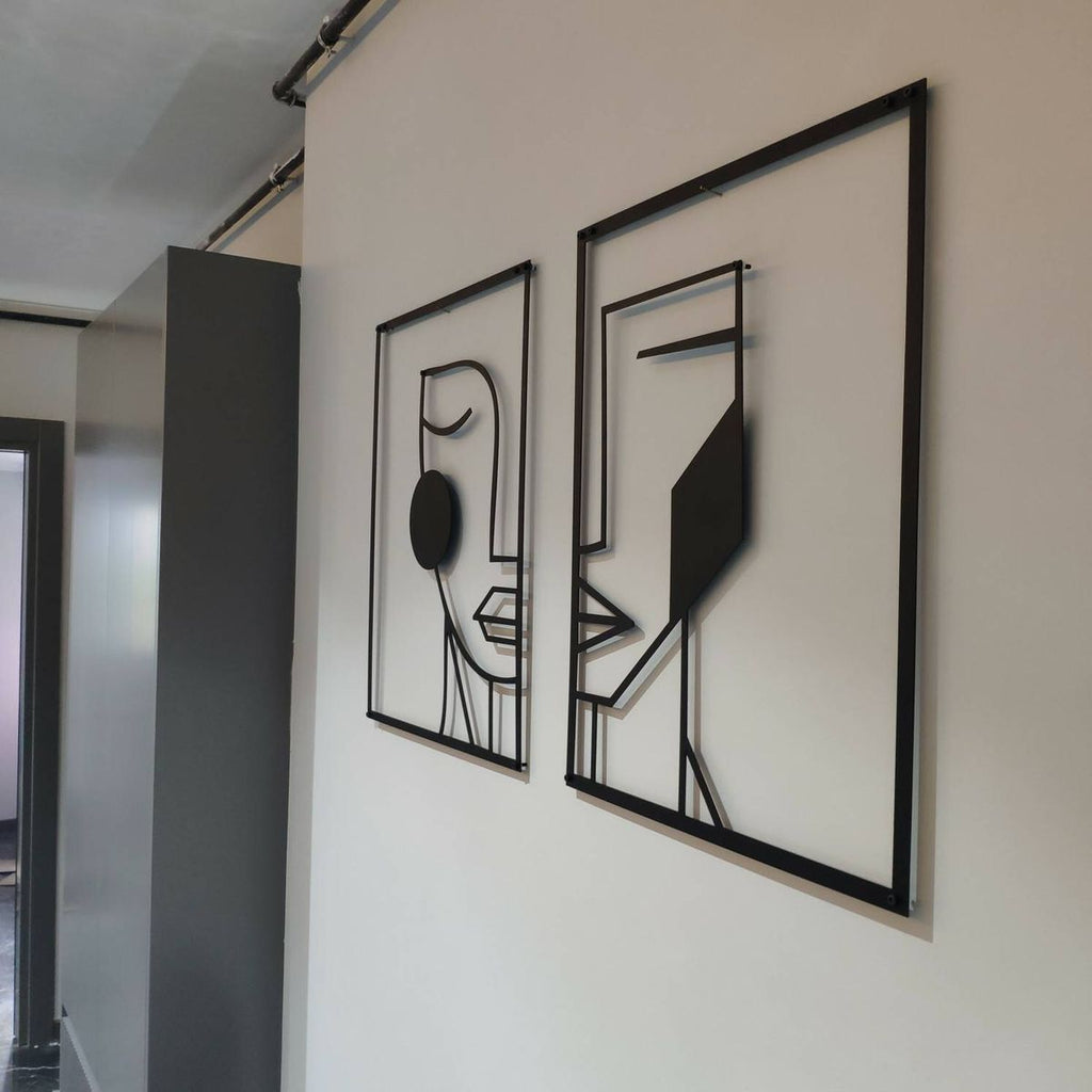 Quadro Parete Lui E Lei , Decorazione Moderna Alla Tua Casa , Decorazione