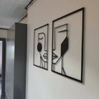 Quadro Parete Lui E Lei , Decorazione Moderna Alla Tua Casa , Decorazione