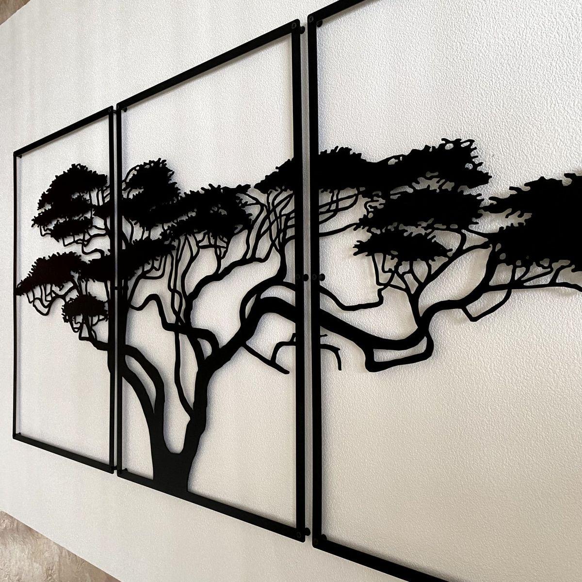 QUADRO DA PARETE LEGNO ALBERO DELLA VITA