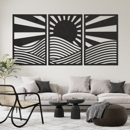 QUADRO FANTASY DA PARETE . DECORAZIONE MODERNA IN LEGNO