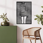 DECORAZIONE INTERNA LEI , DECORAZIONE MODERNA IN LEGNO