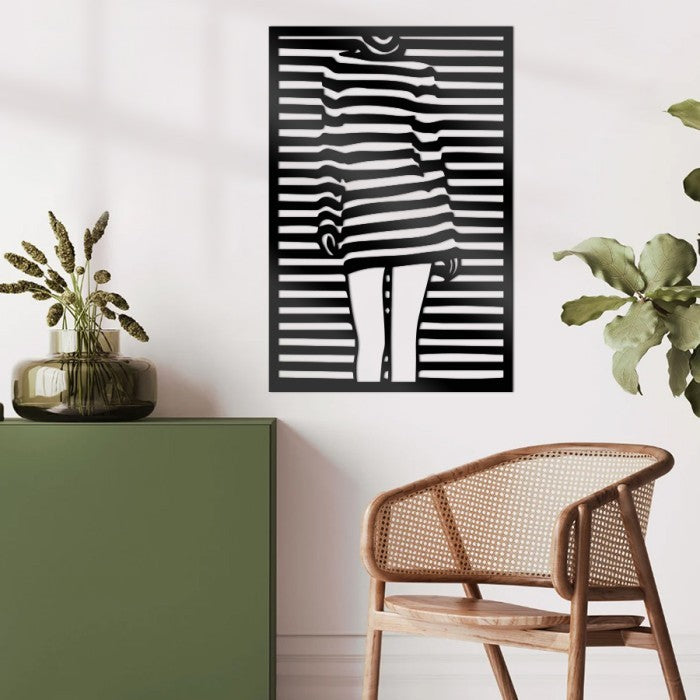 DECORAZIONE INTERNA LEI , DECORAZIONE MODERNA IN LEGNO