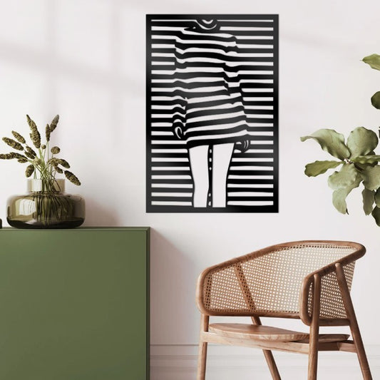 DECORAZIONE INTERNA LEI , DECORAZIONE MODERNA IN LEGNO