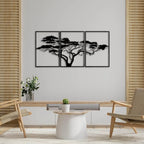 QUADRO DA PARETE LEGNO ALBERO DELLA VITA