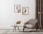 Quadro Parete Lui E Lei , Decorazione Moderna Alla Tua Casa , Decorazione