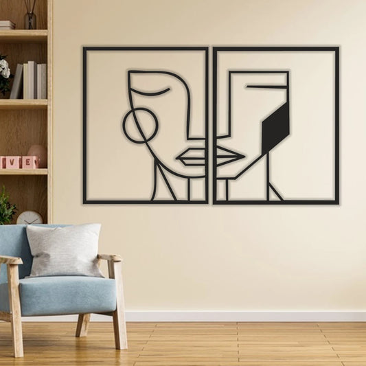Quadro Parete Lui E Lei , Decorazione Moderna Alla Tua Casa , Decorazione