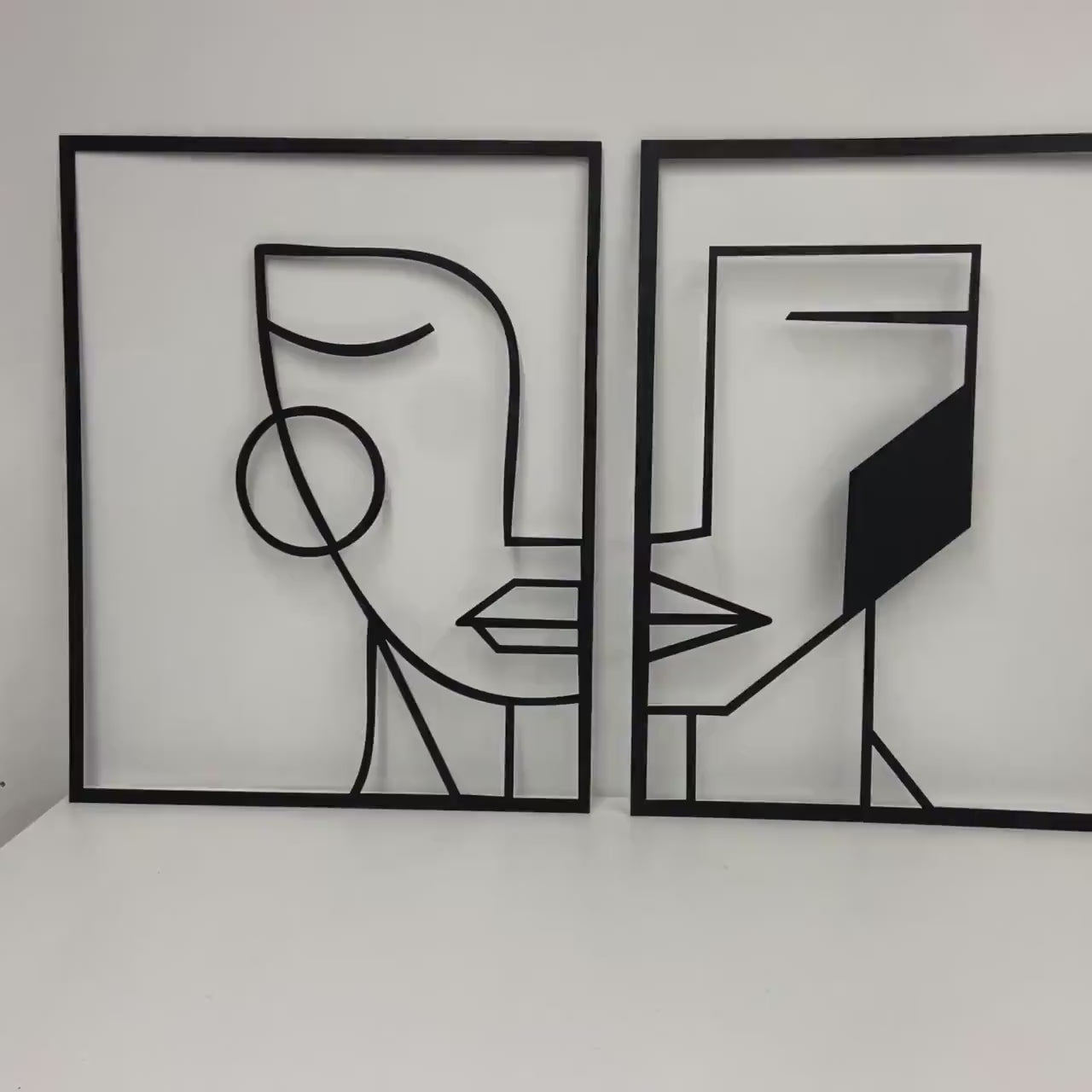Quadro Parete Lui E Lei , Decorazione Moderna Alla Tua Casa , Decorazione