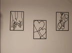 Quadro Parete romantico  , Decorazione Interna , Decorazione Moderna