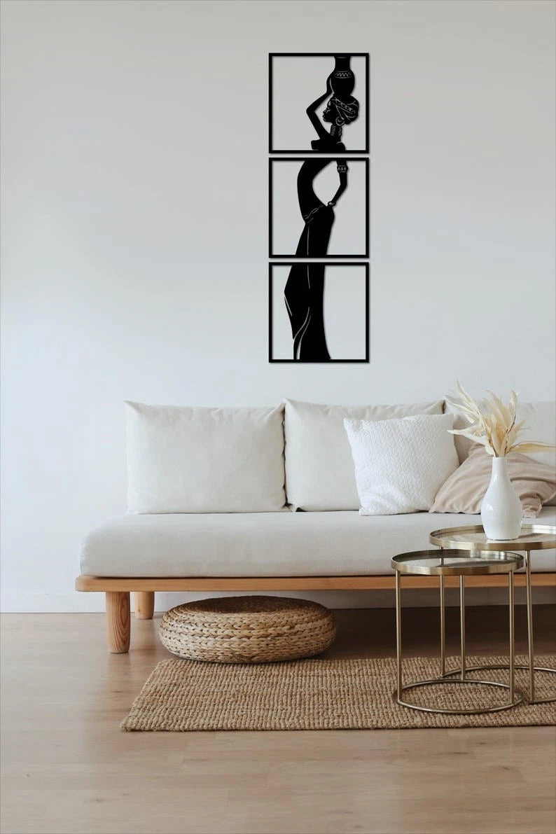Quadro Parete donna africana , Decorazione Interna , Decorazione Moderna